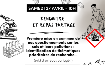 Bilan des sols – SAMEDI 27 AVRIL