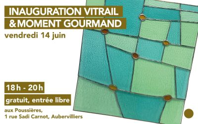 Inauguration vitrail & moment gourmand