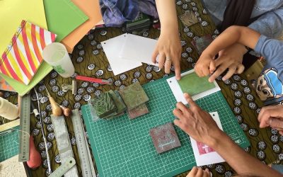 ATELIER DE GRAVURE SUR GOMME À L’AUTRE CHAMP